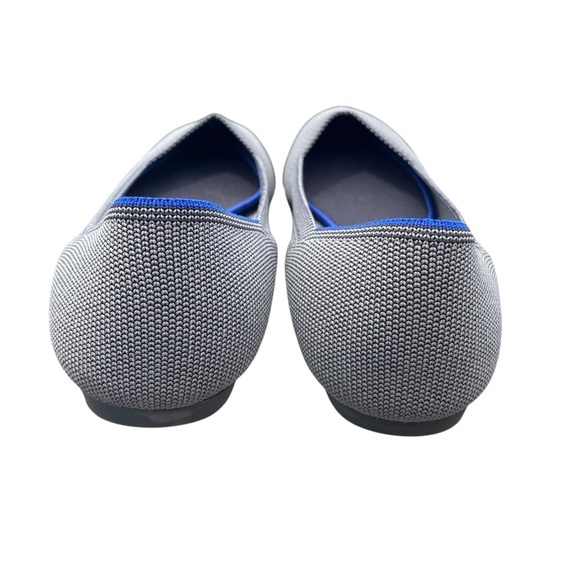 Rothy’s The Point cloud slip-on flats knit grey women’s 11 - Picture 4 of 6